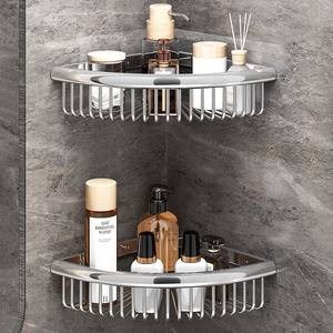 Organisateur de douche d'angle en laiton chromé, étagère de douche d'angle en laiton, support de douche d'angle - Product Image 6