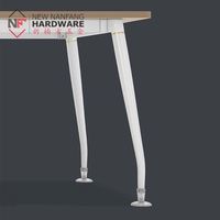 Vente directe usine – Cadre de bureau exécutif moderne en L pour bureau à domicile et atelier, en fer métallique avec revêtement en poudre – Piétement de table