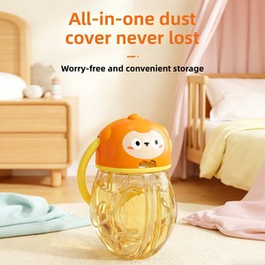 <span class=keywords><strong>Ciuccio</strong></span> Alimentatore in Silicone Senza BPA con Copertura a Stampa Animale per Sollievo da Dentizione e Flusso Lento per Neonati 0-12 Mesi - Product Image 4