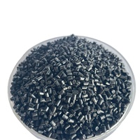 Plástico de Ingeniería Taiyi POM Reforzado, Resistente al Desgaste, Granulado Fluido, Negro y Blanco, Alta Resistencia a Impactos, Material para Tallado Láser