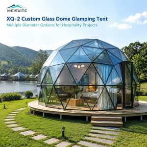 <span class=keywords><strong>Tenda</strong></span> Glamping con Cupola in <span class=keywords><strong>Vetro</strong></span> Personalizzata, Telaio in Lega di Alluminio e Porta in <span class=keywords><strong>Vetro</strong></span> Temperato per Progetti di Hotel e Resort XQ-2 - Product Image 1