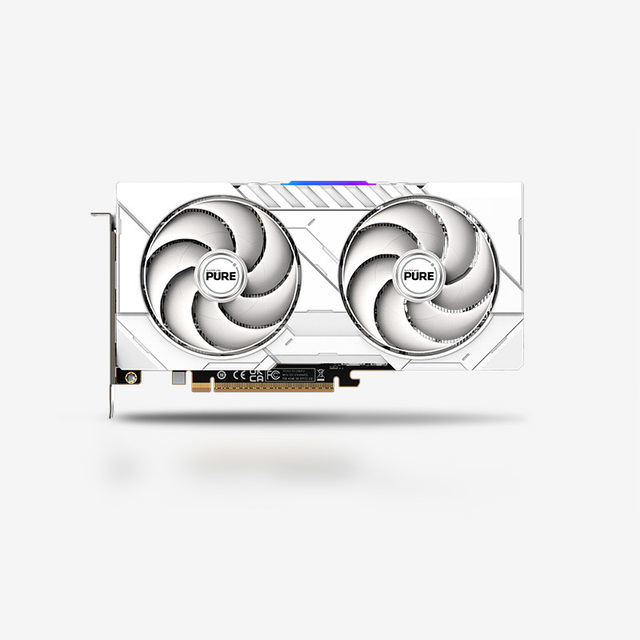 2025 New SAPPHIRE Pure RX 9060 XT 16GB D6 OC PCIe 5.0 VGA RX 9060XT GPU RX9060 XT Video Card for Gaming PC Desktop