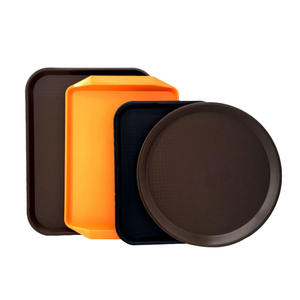 Bandeja de grado alimenticio reutilizable, bandeja de cena estándar, apilable, para postre, Bar - Product Image 6