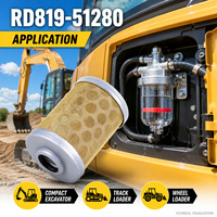 Filter Bahan Bakar Mesin Yanmar 171081-55910 untuk Sistem Pasokan dan Filtrasi Bahan Bakar Mesin Diesel Alat Berat