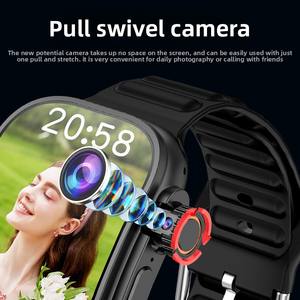 นาฬิกาสมาร์ทการ์ด B33 รุ่น S10 หน้าจอ AMOLED ความละเอียดสูง<span class=keywords><strong>พ</strong></span>ิเศษแบบใหม่ รองรับเครือข่ายทุกเครือข่าย ระบบปฏิบัติการ <span class=keywords><strong>Android</strong></span> รูปทรงสี่เหลี่ยม - Product Image 2