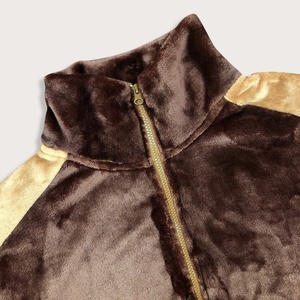 Veste pour homme grande taille, style streetwear, patchwork, couleur contrastée, col montant, pour le printemps, l'automne et l'hiver - Product Image 5