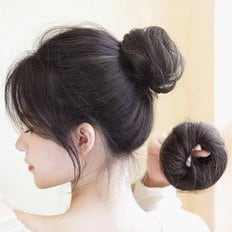 Chignon en cheveux humains bruns de My Sister Bande de cheveux surélevés Cheveux vivants - Product Image 1
