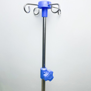 Soporte IV Heng Longhao A-01A-02A-03, Poste Telescópico de Acero Inoxidable para Uso en Camas de Hospital - Product Image 1