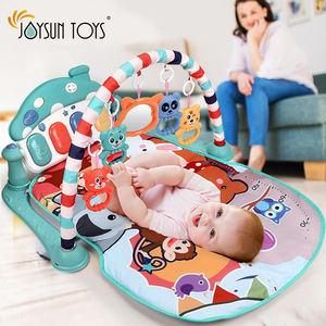 Gimnasio Para Bebes Play <span class=keywords><strong>Gym</strong></span> Mat Activity Fitness Rack Juguetes musicales Pedal <span class=keywords><strong>Piano</strong></span> Play Mat para bebés pequeños - Product Image 4