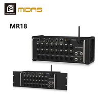 Mejor Controlador de DJ de Audio Profesional con Sistema de Sonido, Mezclador de 18 Canales, 16 Preamplificadores de Micrófono y 8 Salidas XLR