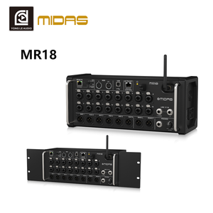 Mejor Controlador de DJ de Audio Profesional con Sistema de Sonido, Mezclador de 18 Canales, 16 Preamplificadores de Micrófono y 8 Salidas XLR - Product Image 3