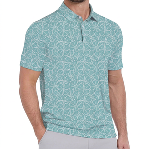 Camisas de Algodón de Alta Calidad para Hombre, Antiarrugas, Manga Corta, Tela de 200g, Servicio OEM, Bordado Personalizado al por Mayor, Digital - Product Image 1
