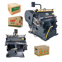 Máquina de troquelado y hendido manual ecológica de gran venta, máquina de troquelado de papel, máquina para hacer cajas de cartón