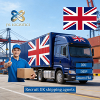 Agent d'expédition de colis express Royaume-Uni Gatwick International Forwarder Livraison porte-à-porte Dédouanement Livraison à temps