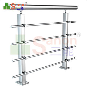 SANON Inox Präzisionsguss-Balustrade für Satin spiegel <span class=keywords><strong>304</strong></span> 316 Edelstahl-Stangen halter für Handlauf - Product Image 6