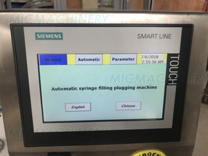 Machine de remplissage automatique de seringues préremplies <span class=keywords><strong>pour</strong></span> pâte, gel et produits plastiques avec obturation par aiguille - Product Image 5