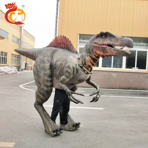 Dinosaur Costume for Sale Custom Realistic Walking Animatronic Animal Cheap Toy Dinosaur Dinosaur Programmable Control System <5