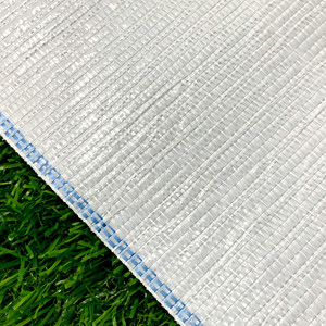 PP tissé membrane PE couvre-sol maille tapis de mauvaises herbes rouleau anti herbe désherbage tissu bloqueur paillis <span class=keywords><strong>film</strong></span> - Product Image 5
