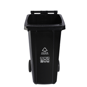 Trung Quốc tùy chỉnh-màu sắc ngoài trời 120L lít di động thùng rác hộp có thể mở nắp của Nhựa thùng rác <span class=keywords><strong>bin</strong></span> - Product Image 6