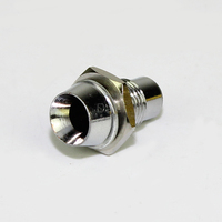 Le type convexe en métal MLH-5-1 a mené des voyants filetés du support 5MM de lampe