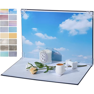 Fotografieachtergrond Productfoto Achtergrond 20 Patronen Kleine Productfotografie Props Kit voor Eten Sieraden Mini Items Foto - Product Image 1