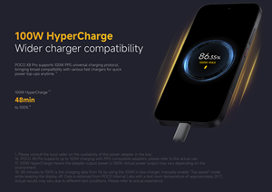 Téléphones mobiles <span class=keywords><strong>Redmi</strong></span> POCO <span class=keywords><strong>X8</strong></span> Pro Speed to the Max 5G, smartphones 5G débloqués pour le marché mondial - Product Image 5