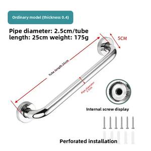 YOTO yüksek kalite paslanmaz çelik küpeşte engelsiz banyo tuvalet güvenlik tutma kolu hastane yaşlı engelli için kolu - Product Image 6