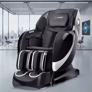 Sillón de Masaje Moderno con Mecanismo 3D de Gravedad Cero, Estilo Tailandés, de Alta Gama, con Cápsula de Relajación y Masaje de Pantorrillas de Cuero para Terapeuta - Product Image 2