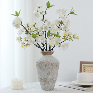 Rama de Flores de Cerezo Artificiales al por Mayor, Decoración para Bodas, Longitud Total 46 cm - Product Image 3