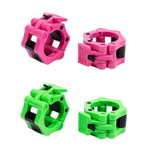 2025 Logo personnalisé gros équipement de Fitness Gym <span class=keywords><strong>haltère</strong></span> boucle serrure anneau Clip plastique <span class=keywords><strong>haltère</strong></span> collier - Product Image 5