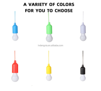 Nouvelle ampoule à tirer suspendue de conception, lumière à tirer de nuit à led, lumière à tirer de décoration à led sur une lumière à tirer de promotion à led