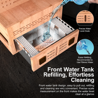 Humidor à cigares intelligent à température et humidité contrôlées - Étagères en cèdre espagnol de qualité supérieure et armoire à cigares électronique intelligente