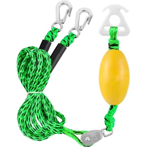 Cuerdas de acoplamiento Bungee Cuerdas de amarre para motos acuáticas marinas, pontones, kayaks y canoas Cuerdas de alta resistencia Premium
