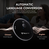 Assistant téléphonique portable IA, traducteur vocal en temps réel, traduction en un clic pour les voyages et les réunions