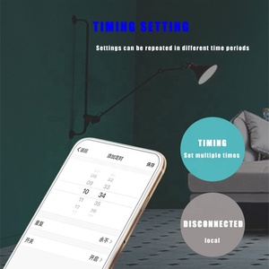 Nhà Thông Minh Phụ Kiện Thiết Bị Cung Cấp Wifi Ổ Cắm Điện 10A Bảng Đen Điện Thoại App Điện US UK Tiêu Chuẩn WiFi Tường Ổ Cắm - Product Image 3