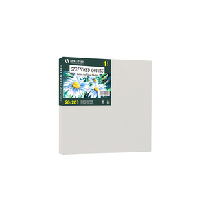 Venta al por mayor barato estable 400g algodón y lino mixto triple imprimado en blanco estiramiento impresión lienzo arte Marco, <span class=keywords><strong>lienzos</strong></span> para pintar - Product Image 1