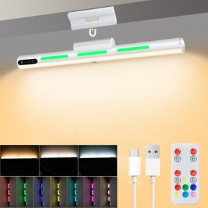 Nouvelles lampes de nuit tactiles magnétiques 7 couleurs avec télécommande, lampe de bureau LED, charge Type C, éclairage de placard - Product Image 1