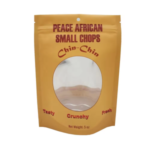 Pequeno MOQ Personalizado Impresso Heat <span class=keywords><strong>Seal</strong></span> Stand up <span class=keywords><strong>Plastic</strong></span> <span class=keywords><strong>Snack</strong></span> Food Chin Chin Batata Chips Sacos De Embalagem - Product Image 6