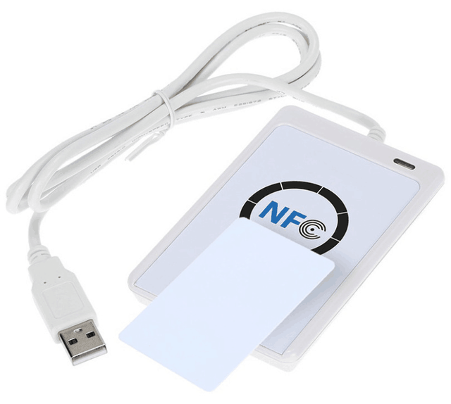 Access Control 13.56MHz ISO14443A Contactless RFID USB Smart Card Reader NFC Reader