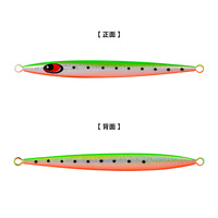 Leurre en Plaque de Fer Plombée, Appât Artificiel Dur Sans Hameçons, à Coulée Rapide, Longue Portée, pour Pêche en Mer Profonde, Simulation pour Poissons d'Eau Salée