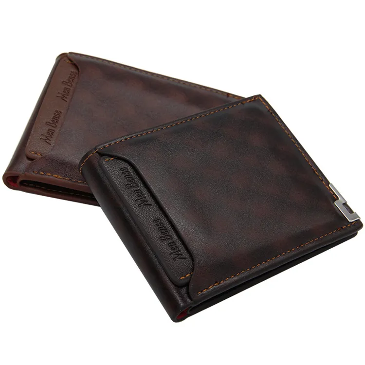 Designer Mens Wallet Custom Competitive Price Cool Design Fashion Brand Leather Wallet Men 2023