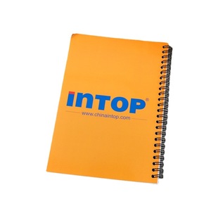 Simple <b>spiral</b> <b>notebook</b>, grid <b>notebook</b>, blank dot grid <b>notebook</b>, student stationery, custom-made. - Product Image 4