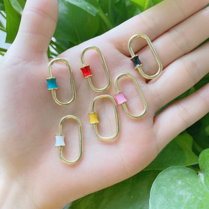 Nhà Sản Xuất Bán Buôn Kim Loại Vàng Đầy Chuyển Đổi Móc Cài - Product Image 2