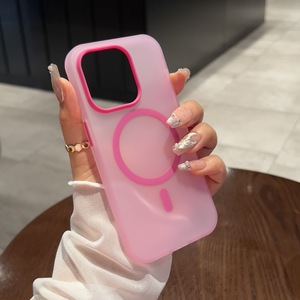 Ốp điện thoại <span class=keywords><strong>TPU</strong></span> mờ nhám chất lượng cao, trong suốt 2.0mm, có nam châm, dành cho <span class=keywords><strong>Samsung</strong></span> S24 Ultra và iPhone 13, 15, 16, 17 Pro - Product Image 3