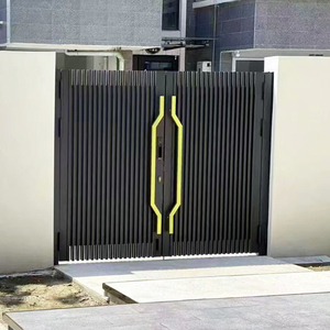 Американские и европейские стильные высококачественные ворота из литого алюминия с порошковым покрытием, противоскользящие, экологичные, водонепроницаемые, устойчивые к гниению - Product Image 6