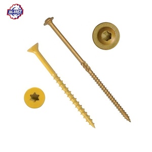 100mm 200mm 400mm dài Torx gỗ vít Fastener cao cấp ren Torx phẳng Giàn đầu boong vít gỗ Tự Khai thác vít - Product Image 3