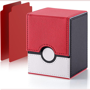 Y Y Premium <b>Large</b> Size Pu Leather Game Cards Storage Playing Yugioh Deck <b>Box</b> Tcg Card <b>Box</b> Card Deck <b>Box</b> - Product Image 4