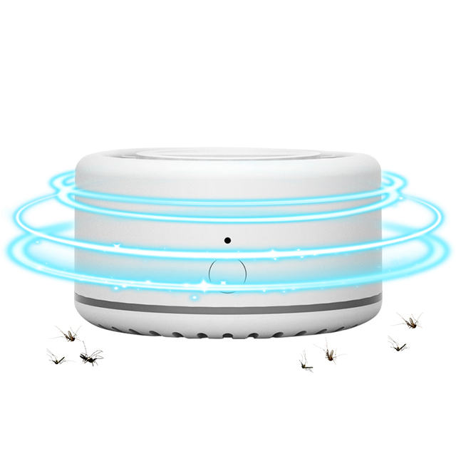Customized Portable Rechargeable Bug Zapper Nontoxic Electronic Mosquito Killer for Home Outdoor LED Light Source Emitted Purple