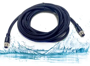 Công nghiệp M8 M12 cáp dây nam nữ 3 4 5 6 8 12 pin thông tư không thấm nước M12 nối - Product Image 5