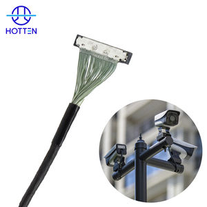 Cabo Coaxial 42AWG, Conjunto de Cabo Micro Coaxial para Câmera (IP CAM) CONECTOR HRS DF36 30P/40P - Product Image 1